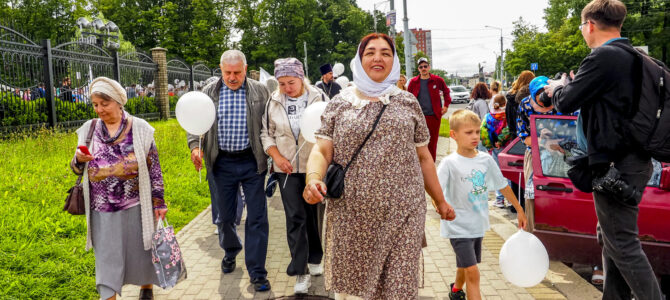 В Калининграде состоялся парад семей